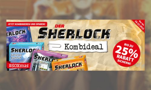 Sherlock Reihe | Kombideal bei der Spieleoffensive