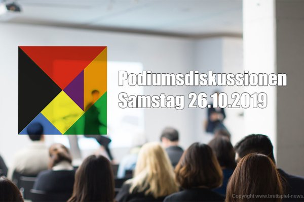 SPIEL’19 // Podiumsdiskussionen am Samstag